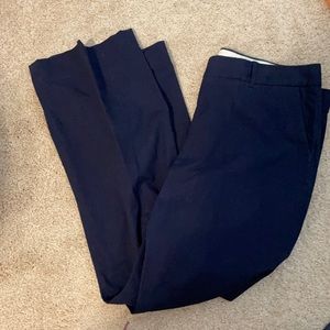 J Crew factory City Fit slacks, navy blue